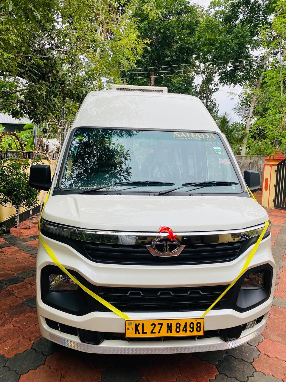 Tata Winger — front view on launch day